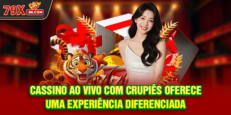 Cassino ao Vivo com Crupiês oferece uma experiência diferenciada