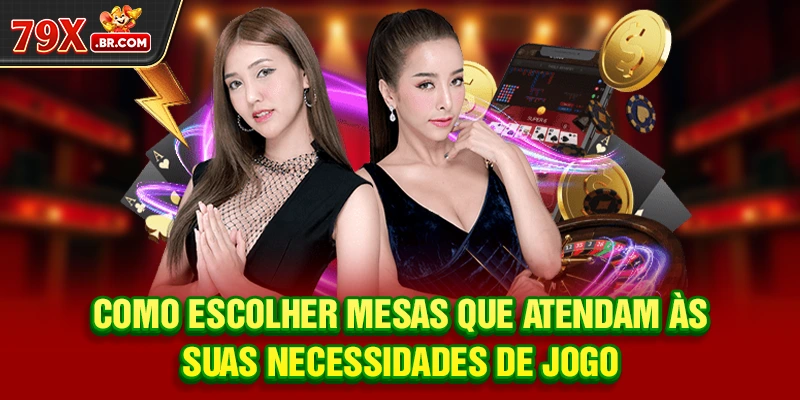 Como escolher mesas que atendam às suas necessidades de jogo