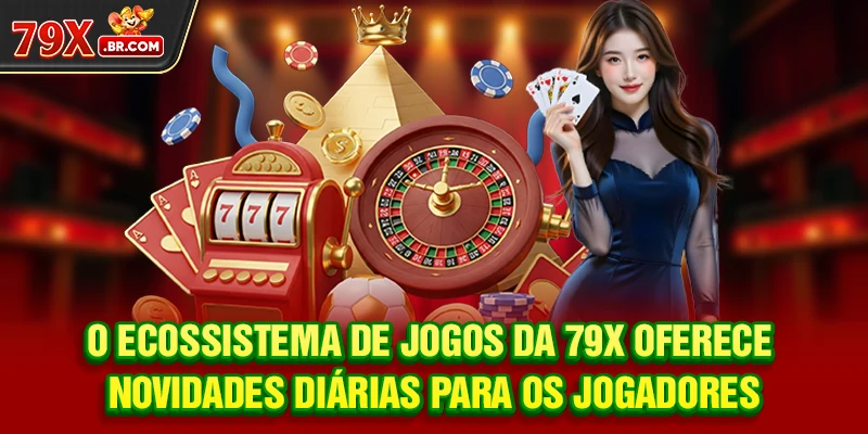 O ecossistema de jogos da 79X oferece novidades diárias para os jogadores